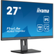 27" 16:9 IPS РК монітор, 1920х1080, 0.4 мс (MPRT), 100 Гц, FreeSync, 1xHDMI/1xDP/4xUSB 3.2, SP 2x2 В IIYAMA XUB2792HSU-B6 3722954