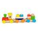 Дерев'яний поїзд Viga Toys Кольорові кубики (51610) dt_2416