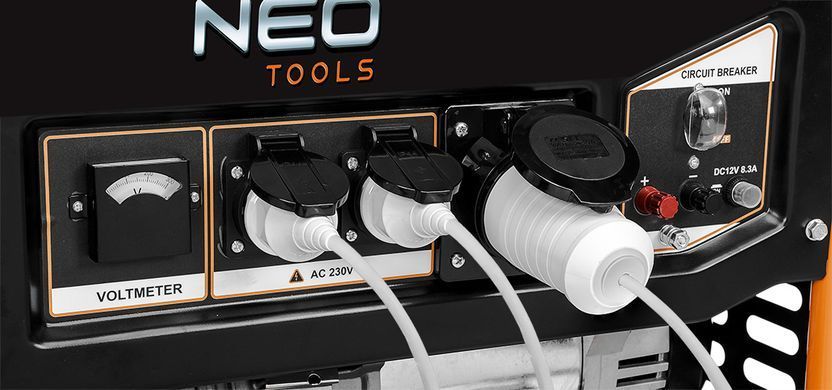 Генератор Бензиновый Neo Tools 04-731 6-6.5 кВт 04-731 фото