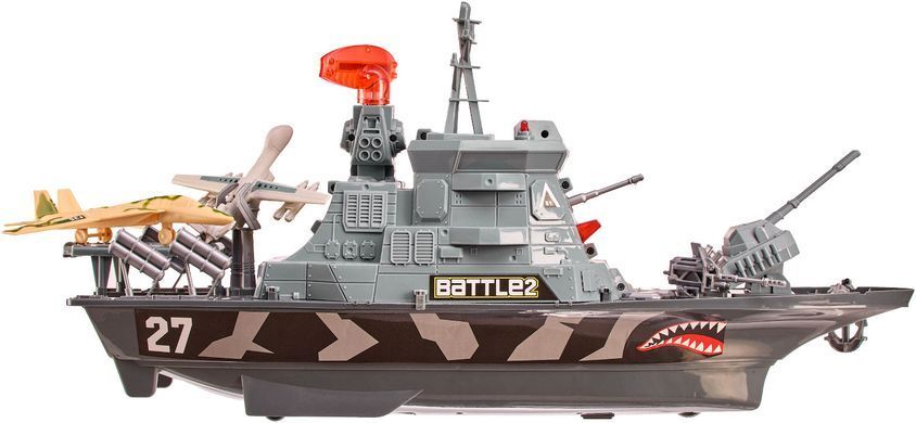 Ігровий набір ZIPP Toys Військовий корабель ibs_5320059 фото