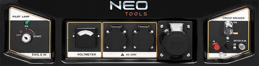 Генератор Бензиновый Neo Tools 04-731 6-6.5 кВт 04-731 фото