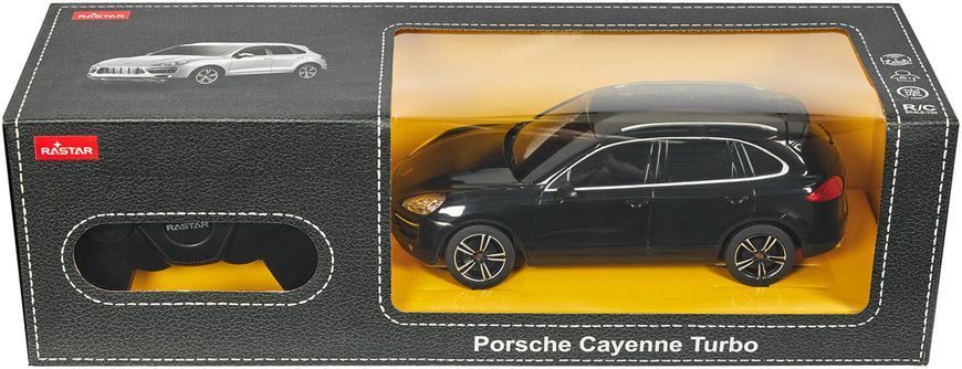 Машинка Rastar Porsche Cayenne Turbo 1:24 Черный