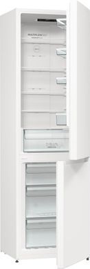 Gorenje Холодильник с нижн. мороз. камерой, 200х60х60см, 2 дв., 235(96)л, А++, NoFrost+, Зона св-ти, белый NRK6202EW4 фото
