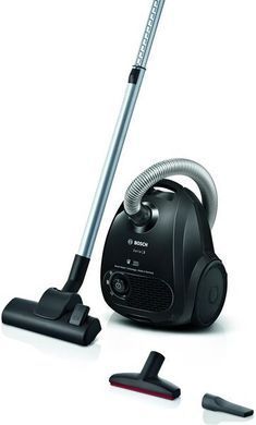 Bosch Пылесос мешковый, 600Вт, мешок-3.5л, НЕРА, черный BGL2X106 фото