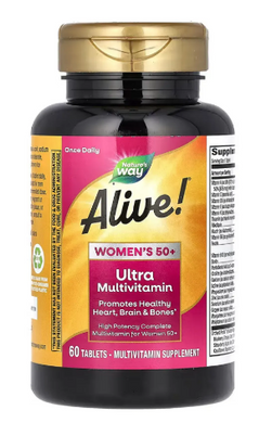 Once Daily Women 50+ Ultra Multivitamin- 60 tabs