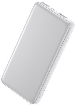 Портативное зарядное устройство Anker - 10000 mAh 22.5W Built-In USB-C Cable White (7227886)