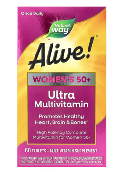Once Daily Women 50+ Ultra Multivitamin- 60 tabs