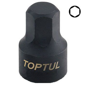 Головка-бита 1/4" HEX TOPTUL 7мм (цельная) BCDB0807