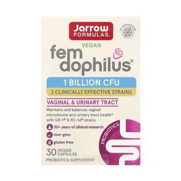 Пробиотик, Vegan Fem Dophilus&reg; 1 Billion Cfu - 30 vcaps