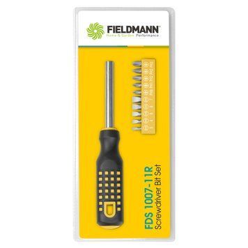 Викрутка з бітами 11 шт FIELDMANN FDS 1007-11R 50001181 фото