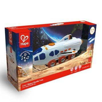 Игрушечный шаттл Hape к железной дороге (E3872) dt_85149 фото