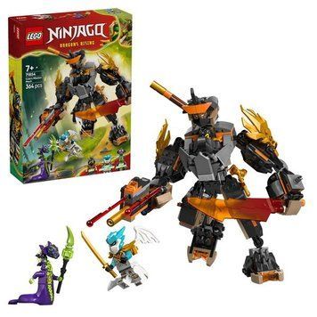 Конструктор LEGO Ninjago Робот Коула для миссии и Дракон Зейн 364 Подробности (71854) dt_186587 фото