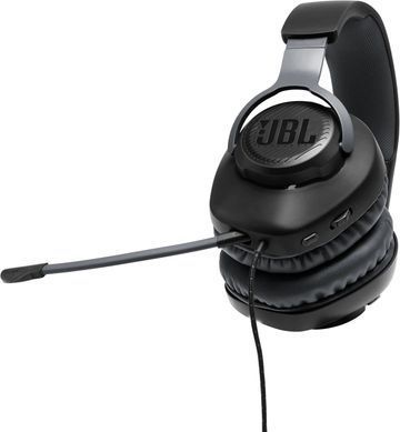 Навушники JBL QUANTUM 100 Black (JBLQUANTUM100BLK) (6652483) JBLQUANTUM100BLK фото