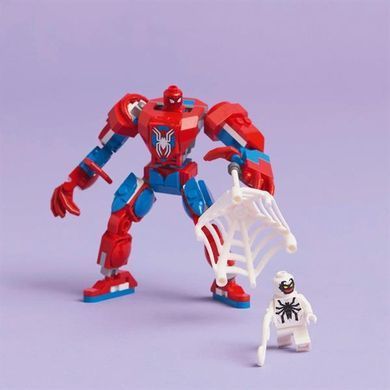 Конструктор LEGO Super Heroes Робот Людини-павука проти Анти-Венома 107 деталей (76308)