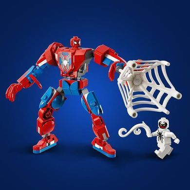 Конструктор LEGO Super Heroes Робот Людини-павука проти Анти-Венома 107 деталей (76308)