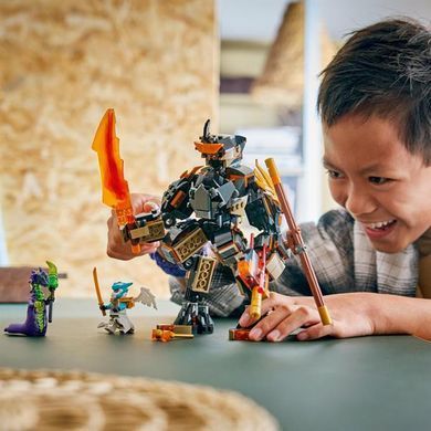 Конструктор LEGO Ninjago Робот Коула для миссии и Дракон Зейн 364 Подробности (71854) dt_186587 фото