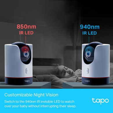 Панорамна домашня Wi-Fi камера TP-Link, Tapo C225 TP-LINK Tapo C225 3703715 фото