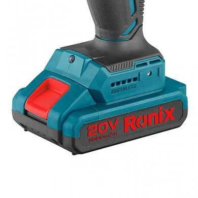 Дриль-шуруповерт ударний акумуляторний Ronix 8900K 1606066 фото
