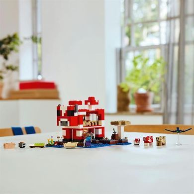 Конструктор LEGO Minecraft Грибний будинок 500 деталей (21270)