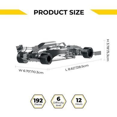 Коллекционная модель-конструктор Metal Time F1 Grand Prix Falcon Формула 1 (MT035) dt_96136 фото