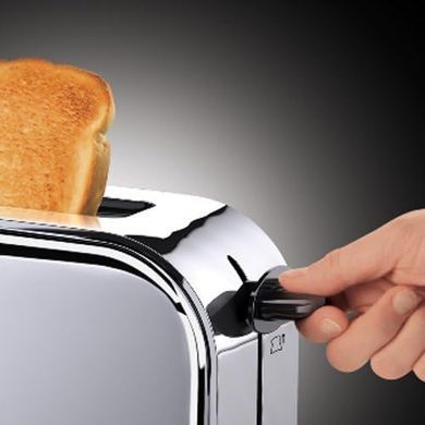Тостер Russell Hobbs Chester, 1000Вт, металл, длинные слоты, серебристый 23510-56 фото