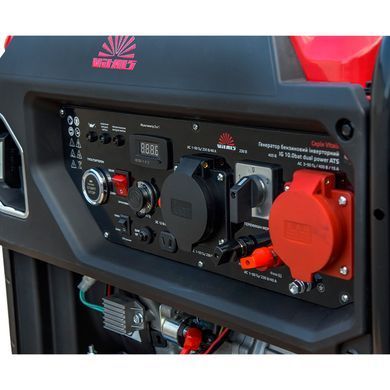 Генератор инверторный бензиновый Vitals IG 10.0bat dual power + ATS V219453 фото