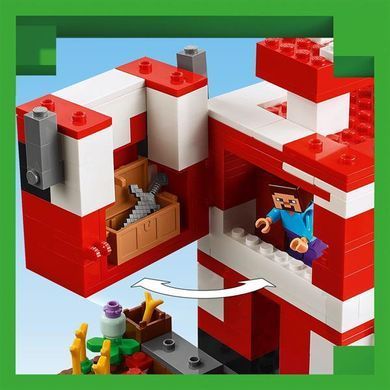 Конструктор LEGO Minecraft Грибний будинок 500 деталей (21270)