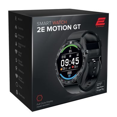 2E Смарт-часы Motion GT 46 mm Black-Silver 2E-CWW20BKSL фото
