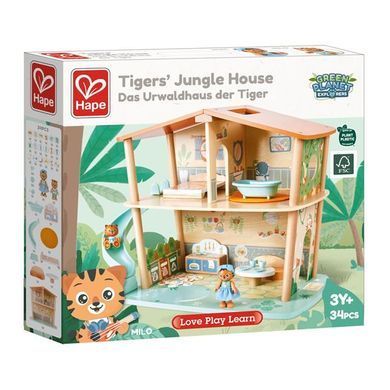 Игровой набор Hape Тигры в джунглях деревянный (E3412) dt_28471 фото