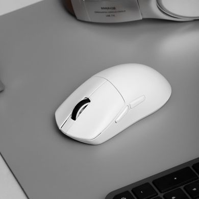 Миша Lemokey G1 USB-A/USB-C/WL/BT, 8K, білий (385551) G1-A2 фото