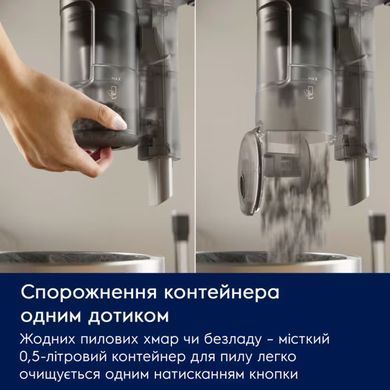 Electrolux Пылесос беспроводный, конт пыль -0.5л, автон. раб. до 50мин, вес-2.49кг, НЕРА12, 2 насадки, зеленый EP61CB21OG фото
