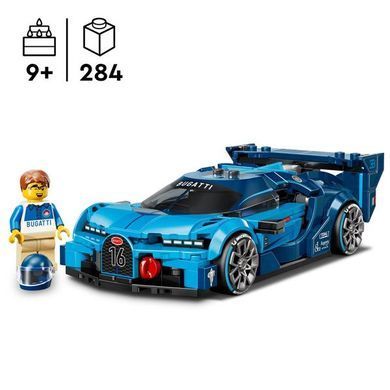 Конструктор LEGO Speed Champions Спортивний автомобіль Bugatti Vision GT Hyper 284 Деталі ( 77253 )