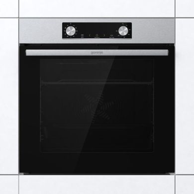 Gorenje Духова шафа електрична, 77л, A+, дисплей, нерж BO6735E02X фото