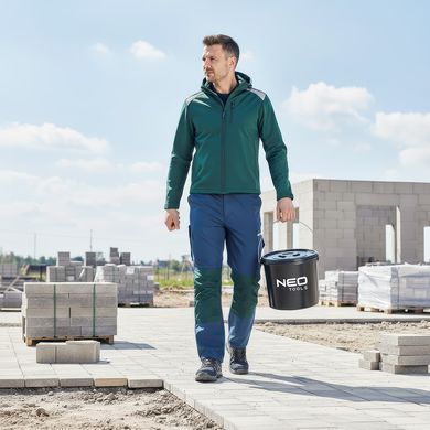 Куртка NEO TOOLS 81-577 чоловіча Mix&Match флісова підкладка, захист від вітру S