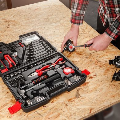 Набор инструментов Top Tools 38D545 1/4", 3/8", 194 шт. 38D545 фото