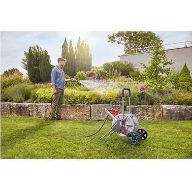 Тележка для шланга GARDENA AquaRoll M EasyMetal 18547-20.000.00 фото