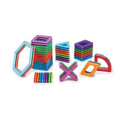 Магнитный конструктор Guidecraft PowerClix Frames, 48 деталей (G9200) dt_1278 фото