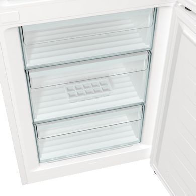 Gorenje Холодильник с нижн. мороз. камерой, 200х60х60см, 2 дв., 235(96)л, А++, NoFrost+, Зона св-ти, белый NRK6202EW4 фото