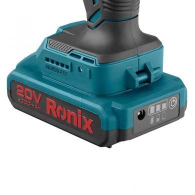 Дриль-шуруповерт ударний акумуляторний Ronix 8900K 1606066 фото