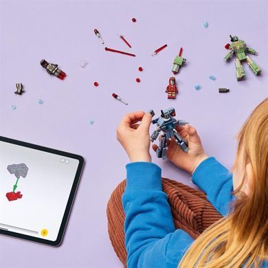 Конструктор LEGO Super Heroes Залізна людина та Бойова Машина проти Хаммер Дронів 204 деталі (76320)