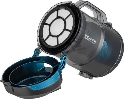 Sencor Пилосос контейнерний, 700Вт, конт пил -3,5л, НЕРА, чорно-синій (370747) SVC1086TQ фото