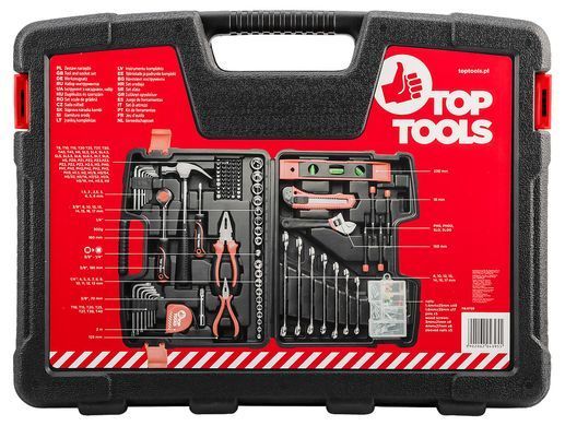 Набор инструментов Top Tools 38D545 1/4", 3/8", 194 шт. 38D545 фото