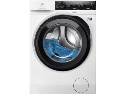Electrolux Прально-сушильна машина фронтальна, 9(5)кг, 1400, А, 58см, дисплей, пара, інвертор, білий (377264) EW7W4492U фото