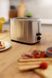 Gorenje Тостер 800Вт, підігрів, розморожування, пластик, сріблястий (382563) T800DS