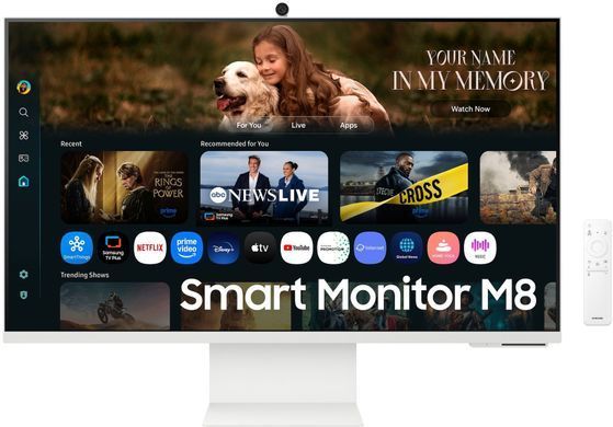 Монитор Samsung 32"S32FM803 2xHDMI, USB, Bluetooth, MM, VA, 3840x2160, 4ms LS32FM803UIXUA фото