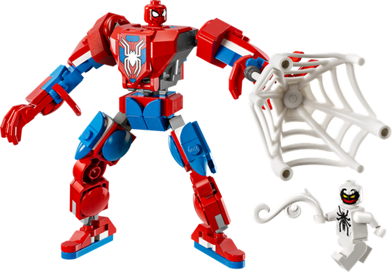 Конструктор LEGO Super Heroes Робот Людини-павука проти Анти-Венома 107 деталей (76308)