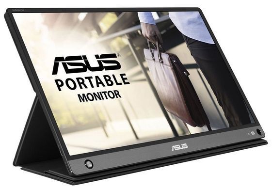 ASUS Монітор портативний 15.6" ZenScreen GO MB16AHP mHDMI, USB-C, MM, IPS, 7800mAh, Cover (345065) 90LM04T0-B01170 фото
