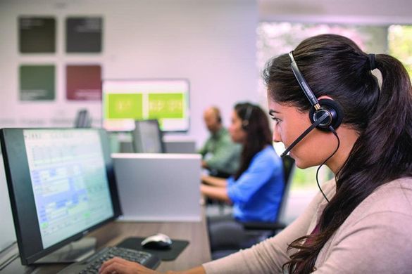 Гарнітура комп'ютерна стерео On-ear Poly EncorePro 520, Quick Disconnect, всеспрямований, чорний (377074) 783P7AA фото