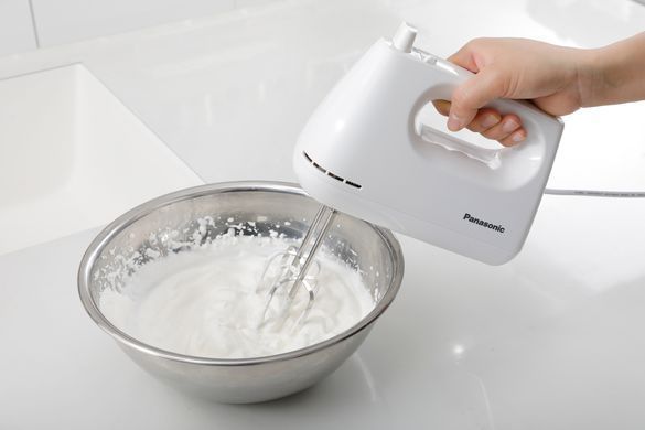Миксер Panasonic стационарный 175Вт, насадки-4, чаша-пластик, 3л, белый (338180) MK-GB3WTQ фото