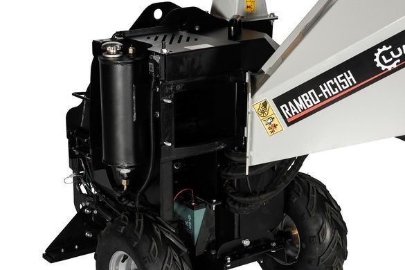 Бензиновий подрібнювач з дисковим ріжучим апаратом RAMBO-HC15H RAMBO HC15H фото